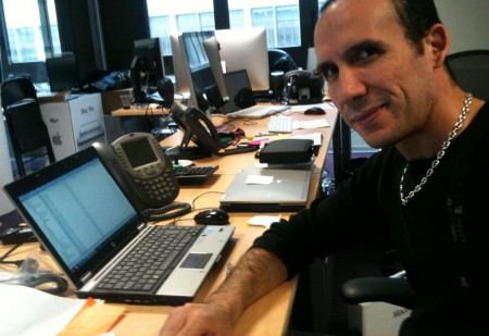 à mon stage chez IPG 